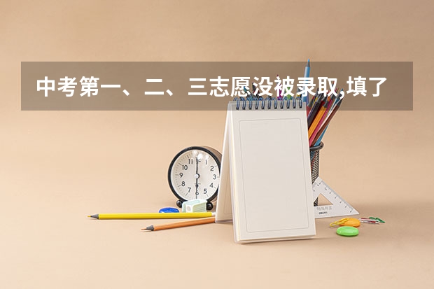 中考第一、二、三志愿没被录取,填了职高，分数够了。学籍会被自动录入职高吗？