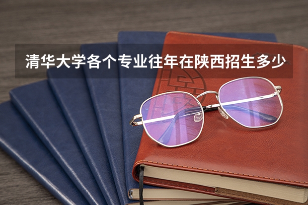 清华大学各个专业往年在陕西招生多少人