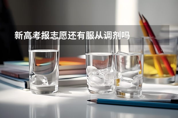 新高考报志愿还有服从调剂吗