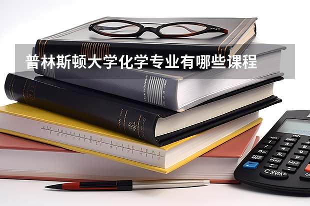 普林斯顿大学化学专业有哪些课程