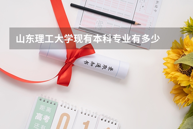 山东理工大学现有本科专业有多少