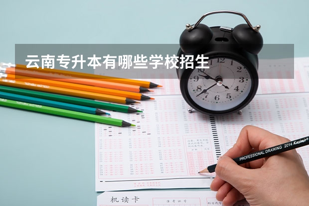 云南专升本有哪些学校招生
