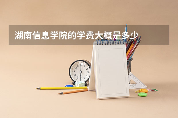 湖南信息学院的学费大概是多少